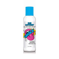 Smack Lickable Massage Oil Blue Raspberry 2 oz.