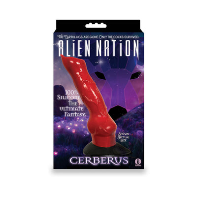 AlienNation Cerberus 8 in. Silicone Dildo