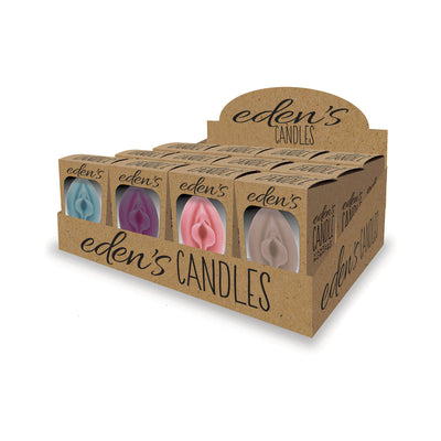 Eden''s Vagina Candles 12-Piece Display