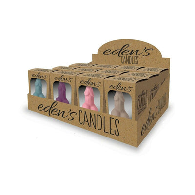 Eden''s Penis Candles 12-Piece Display