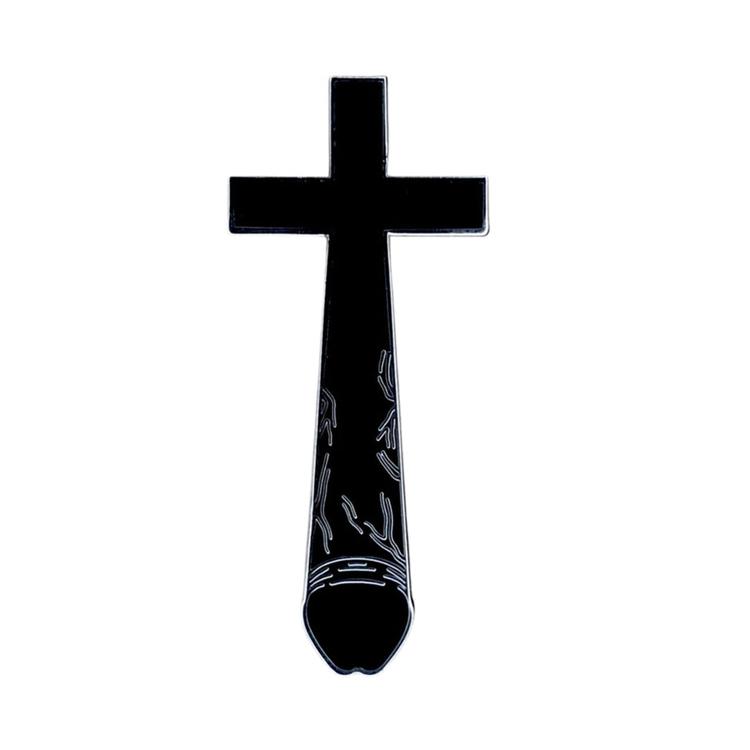 Geeky &amp; Kinky Crucifux Enamel Pin