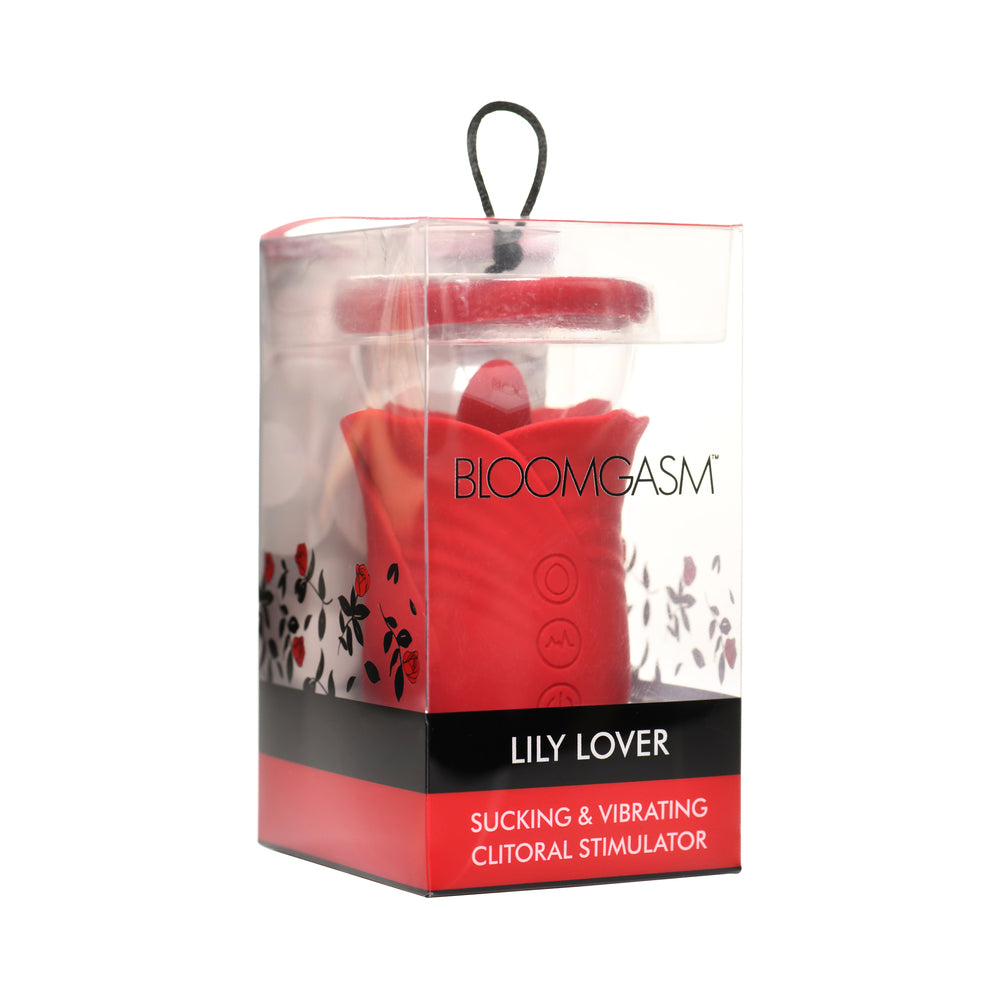 Bloomgasm Lily Lover Sucking &amp; Vibrating Clitoral Stimulator