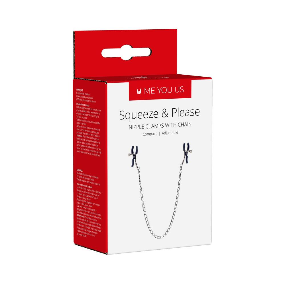 Me You Us Squeeze &amp; Please Nipple Chain