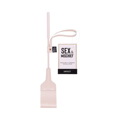 Sportsheets Sex & Mischief Peaches ''n CreaMe Riding Crop