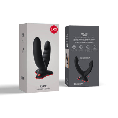 Fun Factory Ryde Dual Stimulation Dildo Black