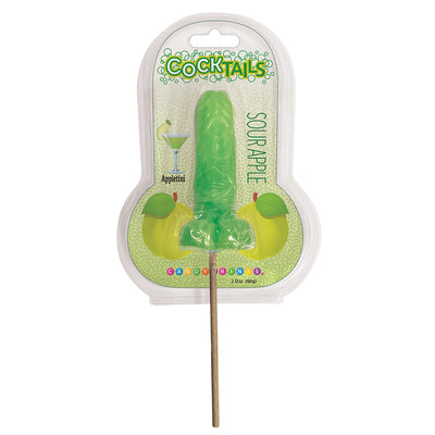 Cocktails 3D Lollipops Sour Apple