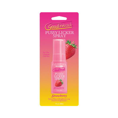 GoodHead Pussy Licker Spray Strawberry 1 oz.