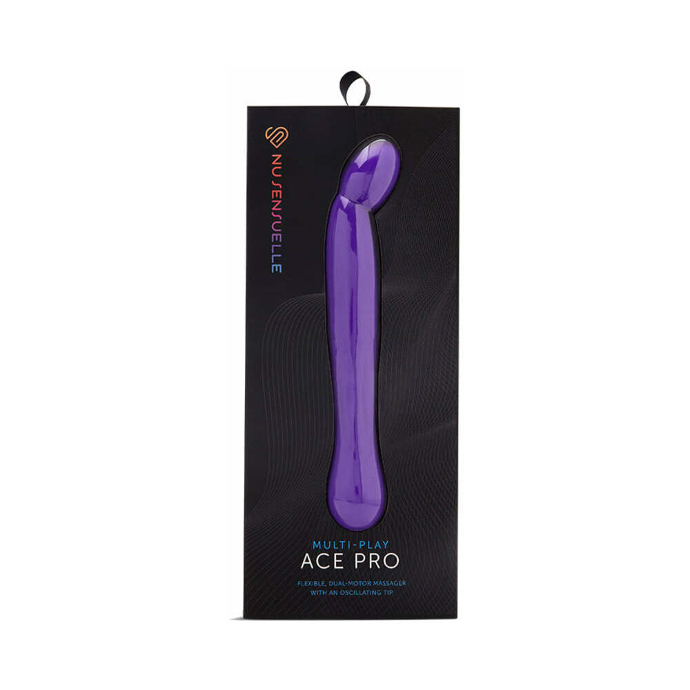 Nu Sensuelle Ace Pro Prostate &amp; G-Spot Vibe Deep Purple