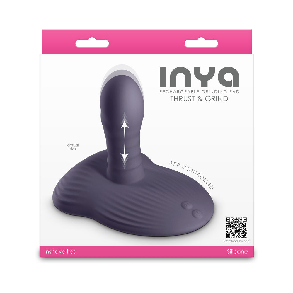 INYA Thrust &amp; Grind App-Controlled Rechargeable Grinding Pad Gray