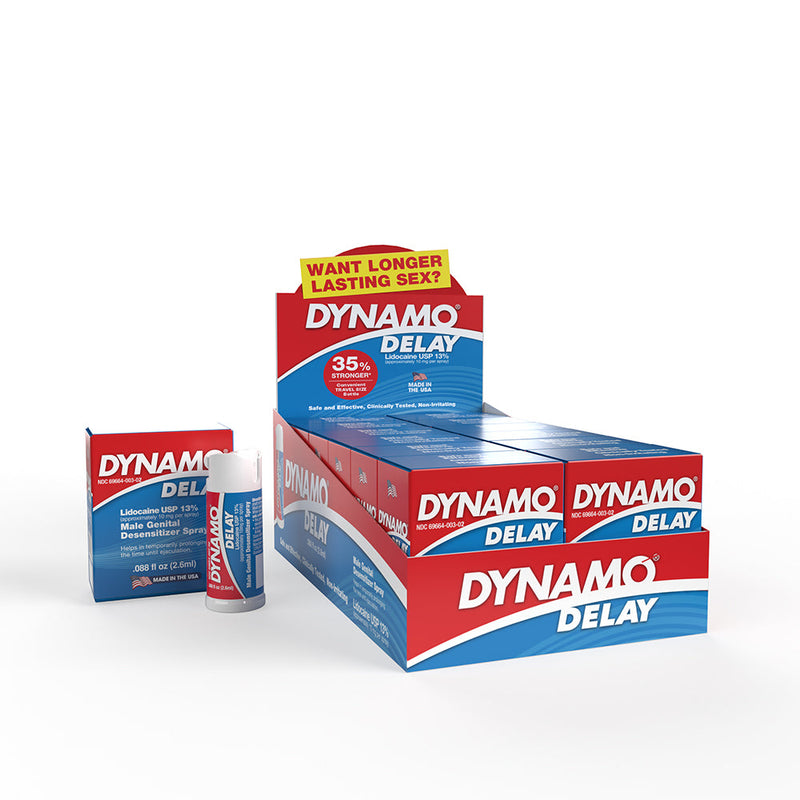 Dynamo Delay to Go in POP Box 12pcs