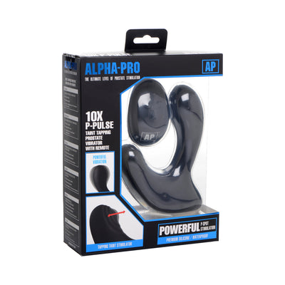 Alpha-Pro Tapping & Vibrating Prostate Stimulator with Remote