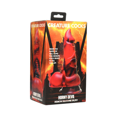 Creature Cocks Horny Devil Demon Silicone Dildo