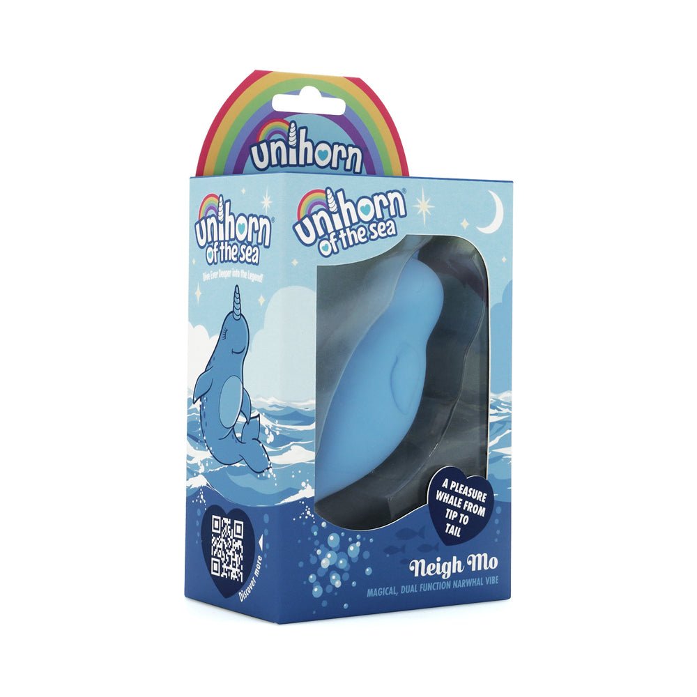 Unihorn of the Sea Neigh Mo The Narwhal Blue