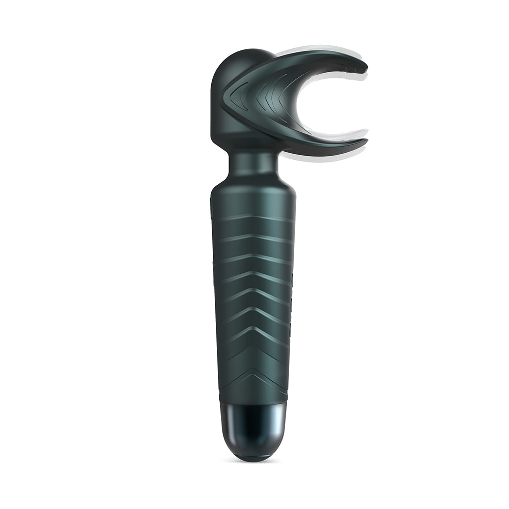 MAN WAN Man.Wand Evo 2-in-1 Frenulum Stimulator &amp; Wand with Crescendo Pine Grey
