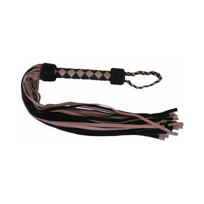 Flog Her Suede Flogger Pink/Black