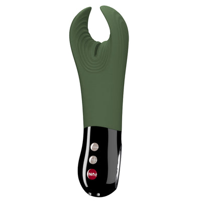 Fun Factory Manta Vibrating Stroker Moss Green