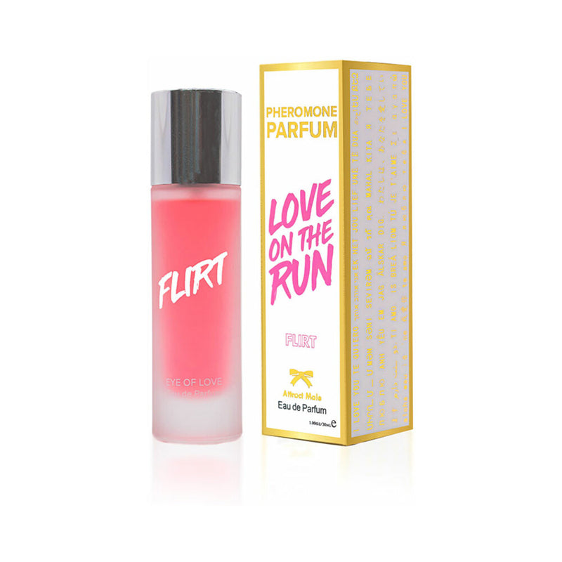 Eye of Love Love on the Run Flirt Attract Him Pheromone Parfum 1 oz.