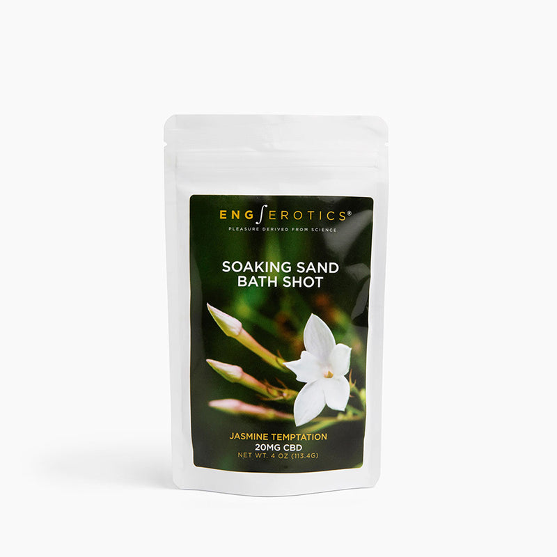 EngErotics Soaking Sand Bath Shot CBD Jasmine Temptation