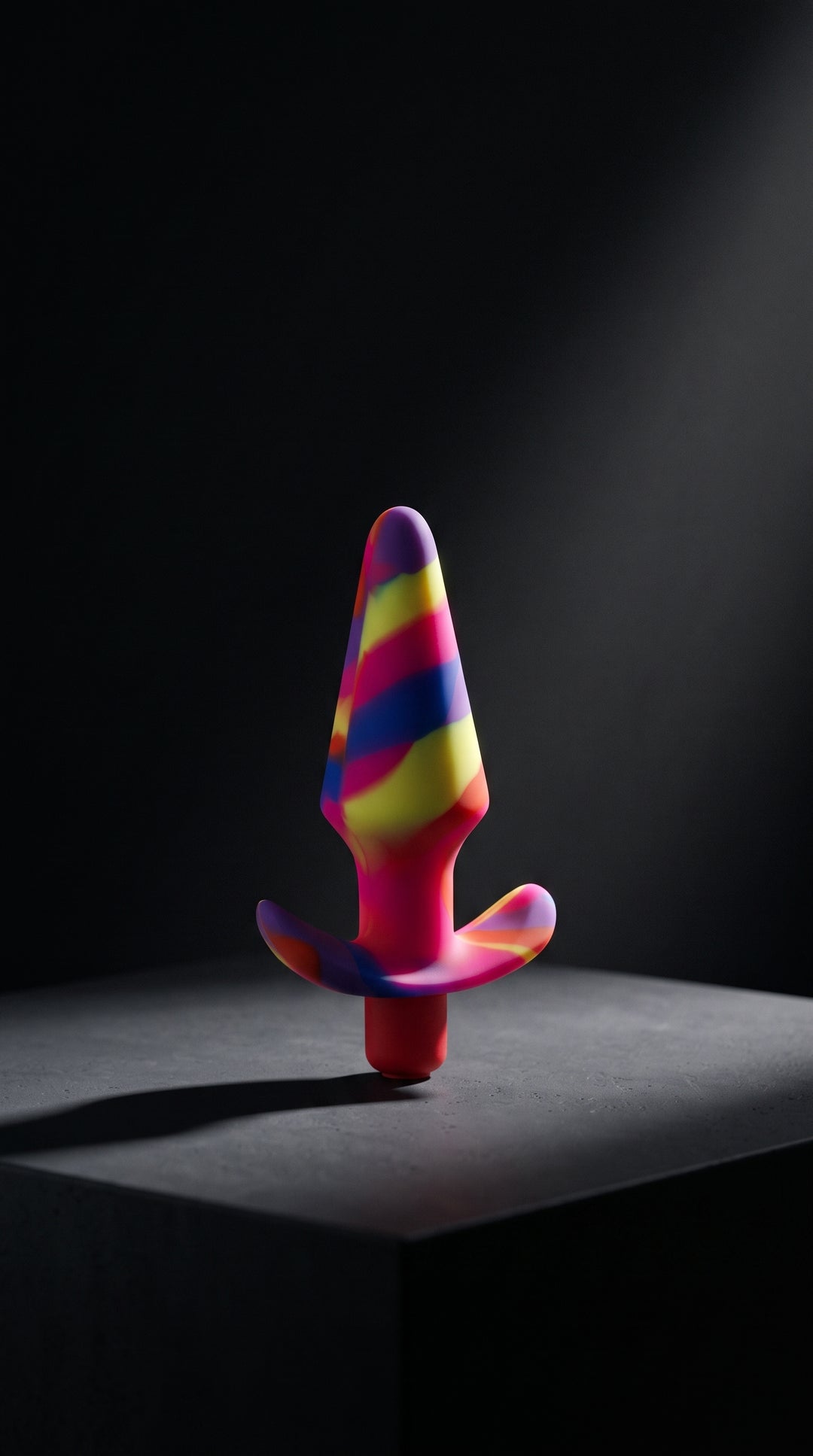 Blush Avant Free Spirit Vibrating Silicone Anal Plug Scarlet