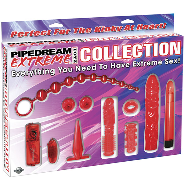 PDX Toyz Collection 9-Piece Set Red