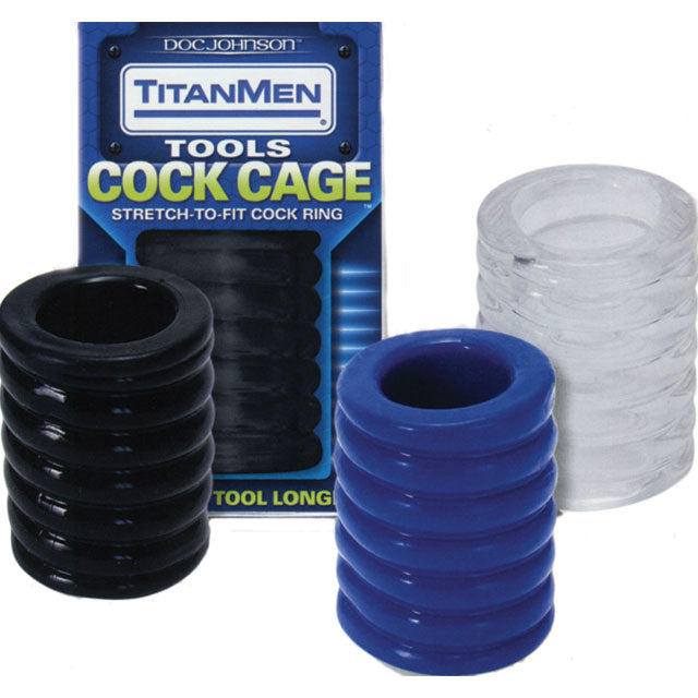 TitanMen - Cock Cage Blue