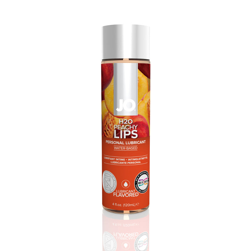 JO H2O Flavored - Peach - Lubricant (Water-Based) 4 fl. oz. / 120 ml