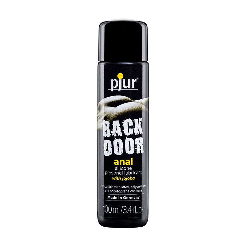 Pjur Back Door Relaxing Anal Glide w/Jojoba Oil 100ml Silicone Lubricant