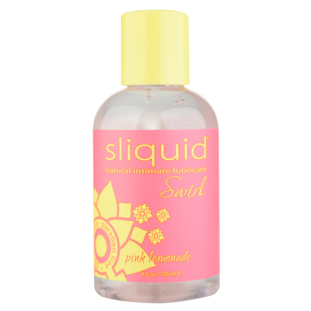 Sliquid Swirl Pink Lemonade Flavored Lubricant 4.2oz
