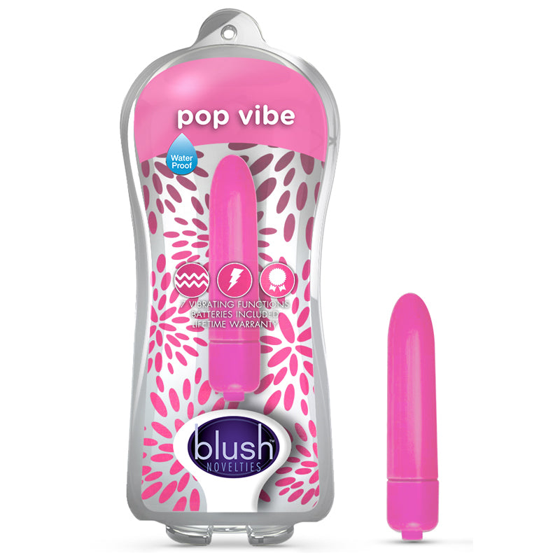 Blush Vive Pop Vibe Bullet Vibrator Pink