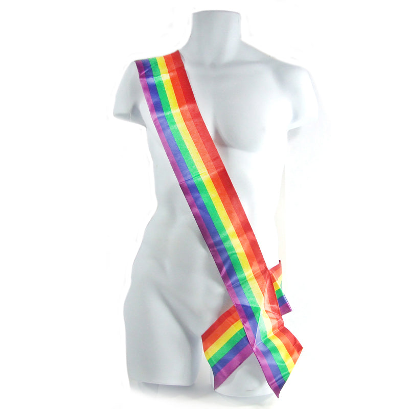 GaySentials Rainbow Sash