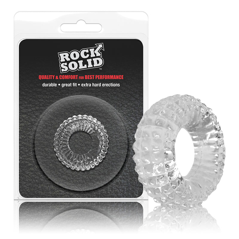 Rock Solid Radial Clear C Ring in a Clamshell
