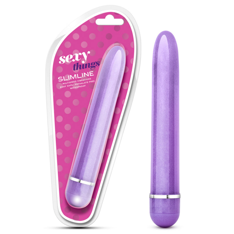 Blush Sexy Things Slimline Vibrator Purple