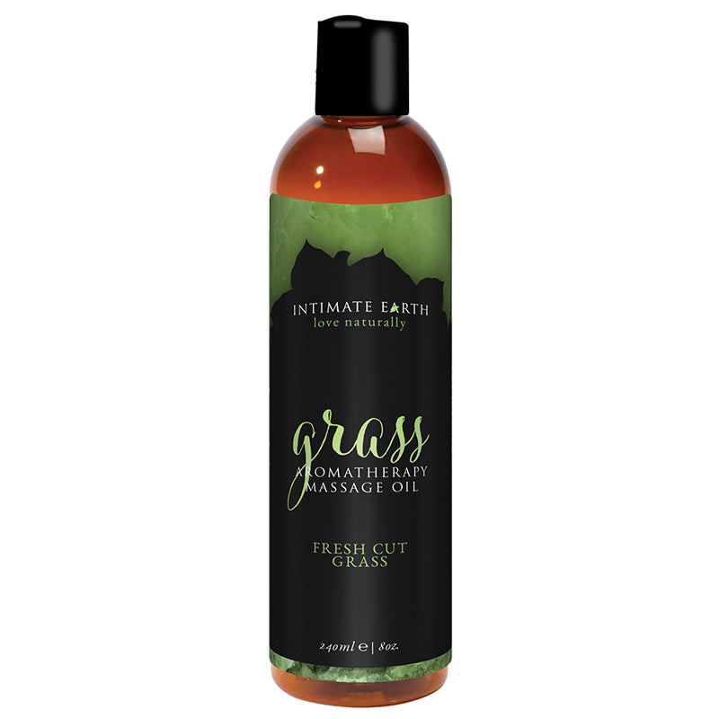 Intimate Earth Grass Massage Oil 240 ml/8 oz