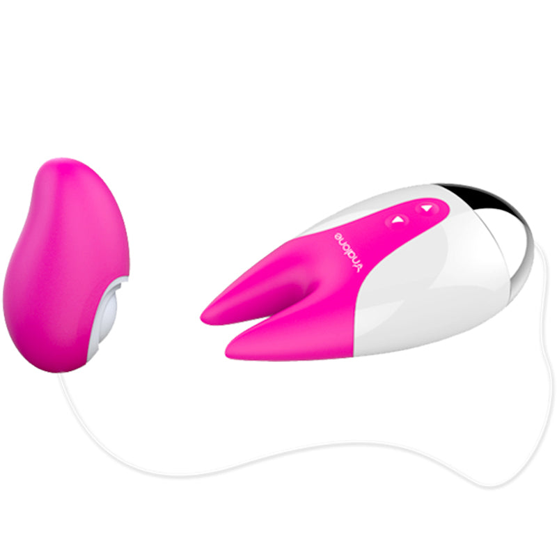 Nalone FiFi 2 Rechargeable Silicone Clitoral Vibrator with Egg Attachment Pink