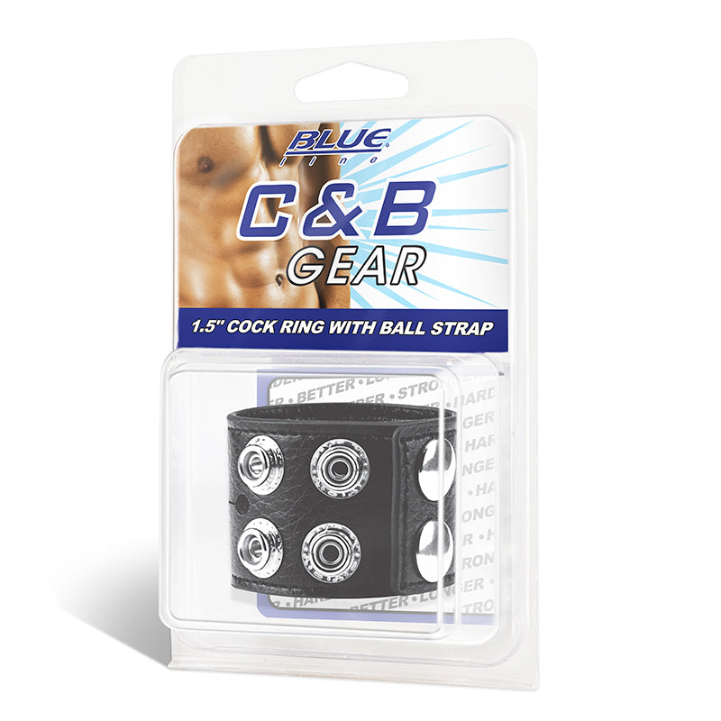 Blue Line C & B Gear 1.5 in. Cock Ring with Ball Strap