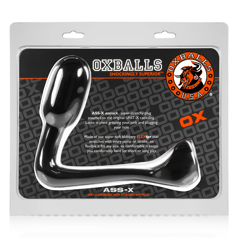 OxBalls Ass-X, Asslock, Black