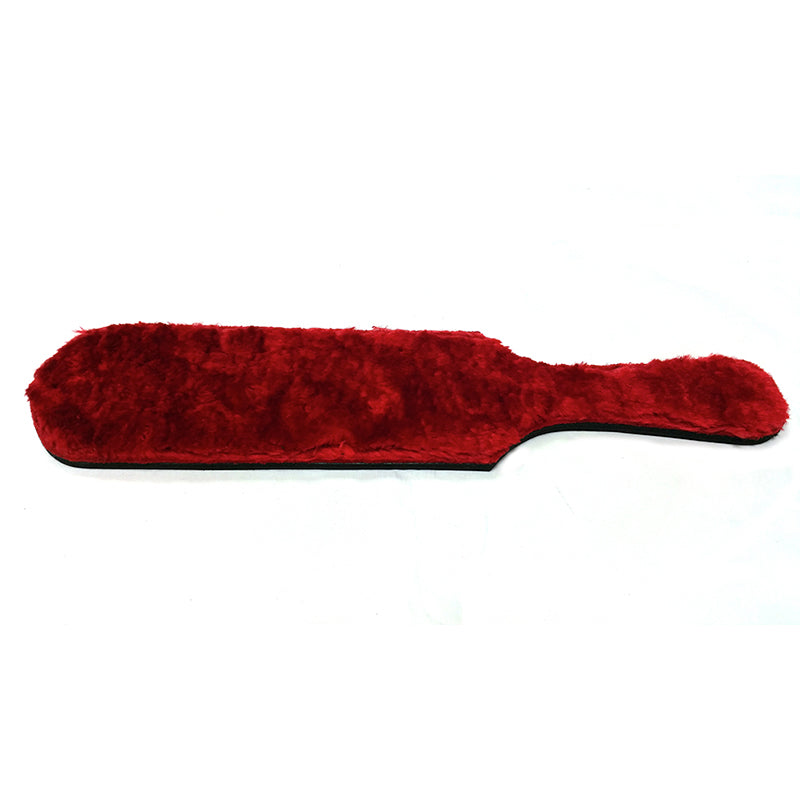 Rouge Paddle with Fur Red