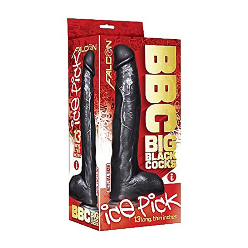 Falcon BBC - Big Black Cock, Ice Pick, 13in