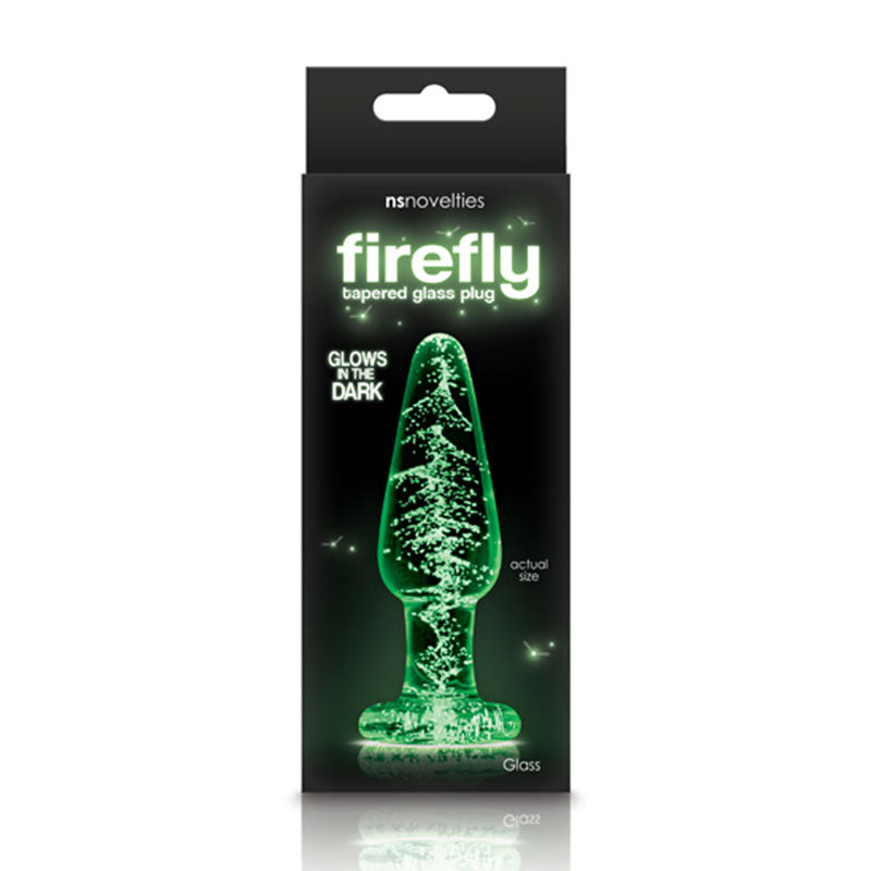 Firefly Glass - Tapered Plug - Medium - Clear