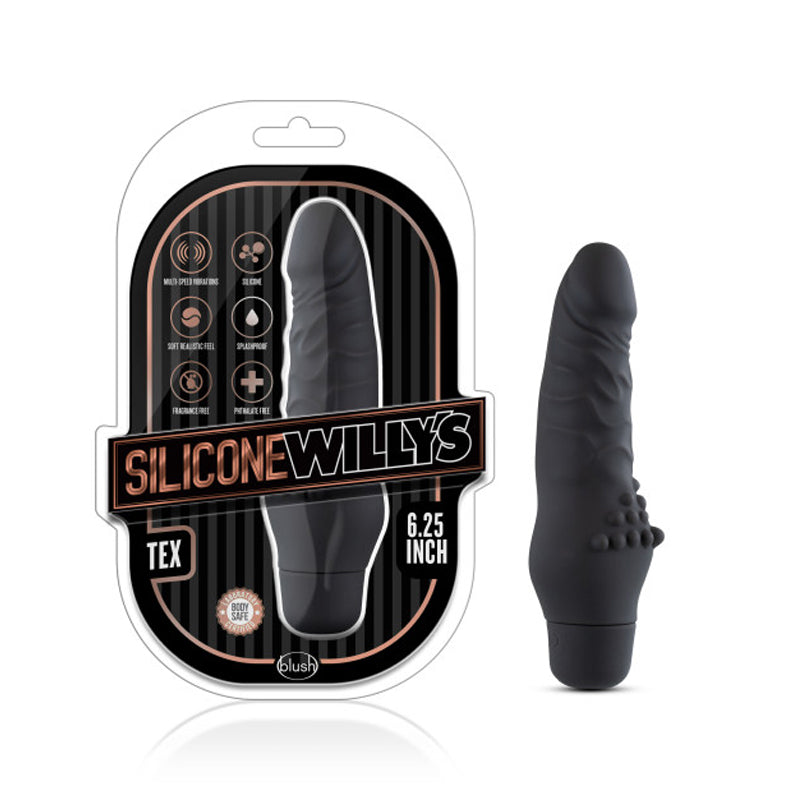 Blush Silicone Willy&