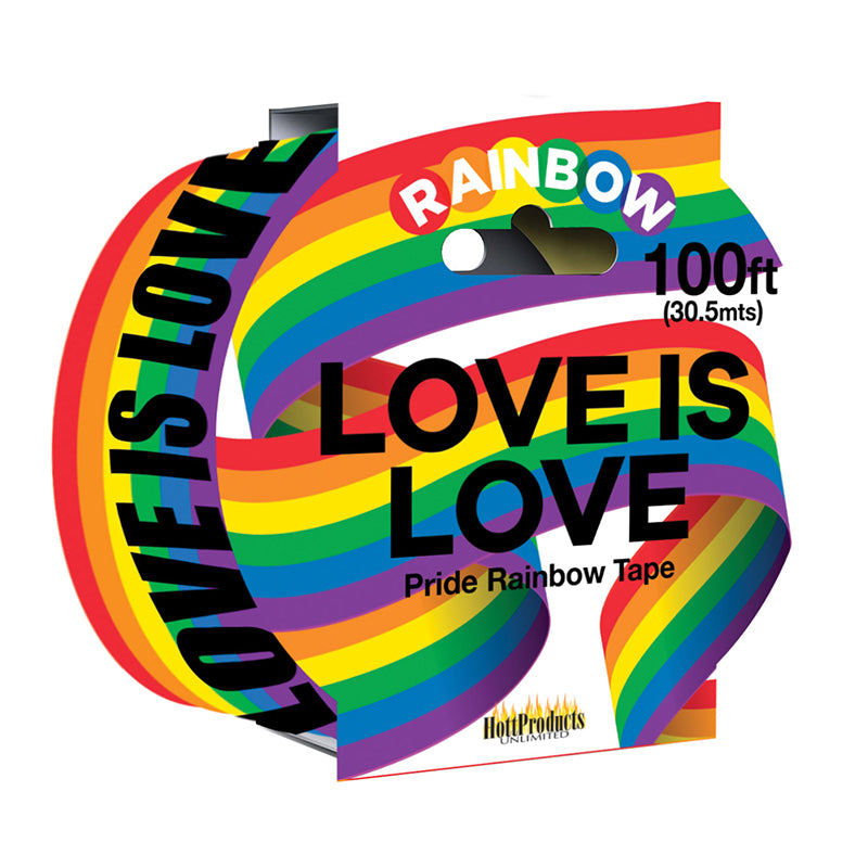 Love Is Love - Rainbow Style - Caution Party Tape - 100&