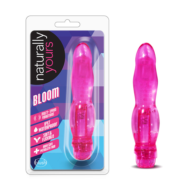 Blush Naturally Yours Bloom Slimline Vibrator Pink