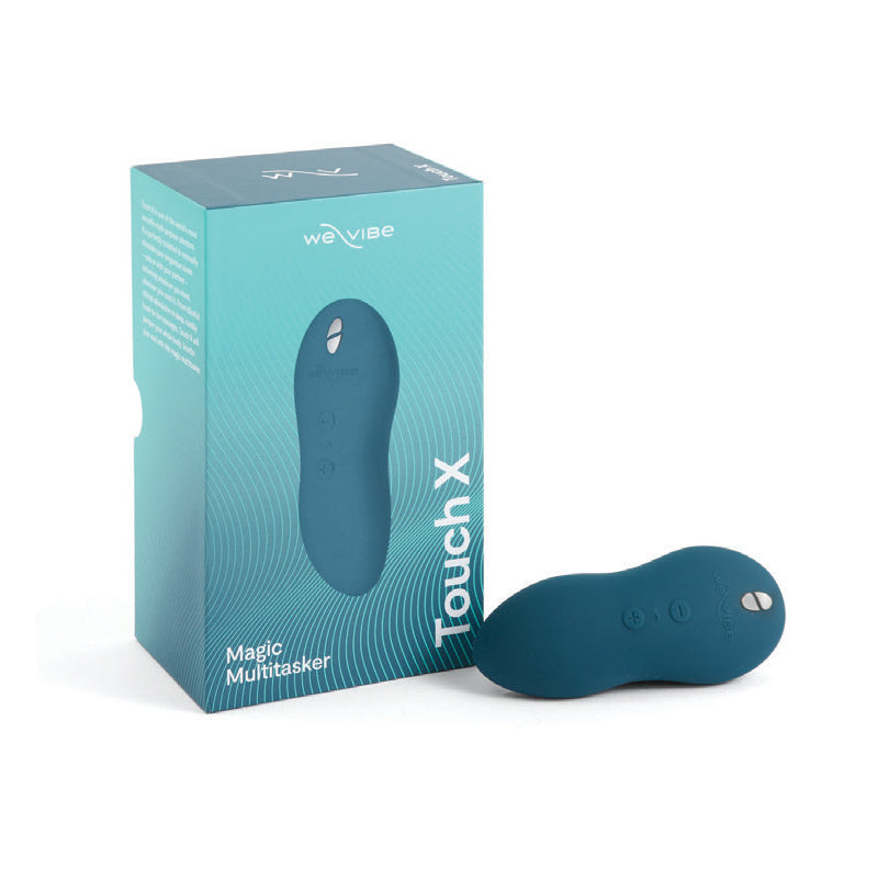 We-Vibe Touch X Rechargeable Silicone Lay-On Vibrator &amp; Massager Green Velvet