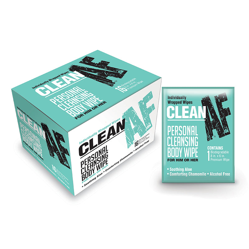 Clean AF Wipes Box Of 16
