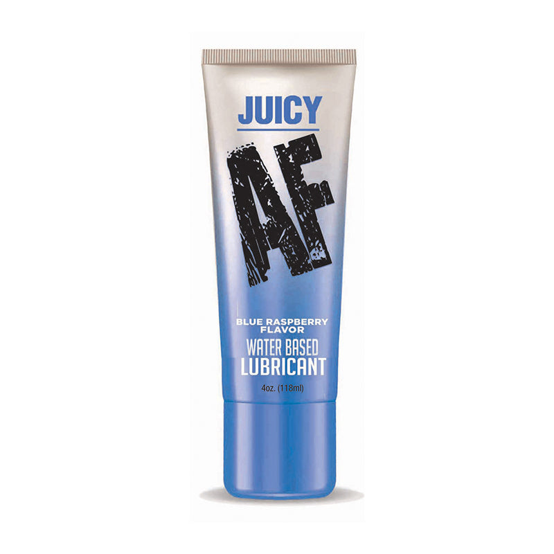Juicy AF Water-Based Lube - Blue Raspberry 4 oz.