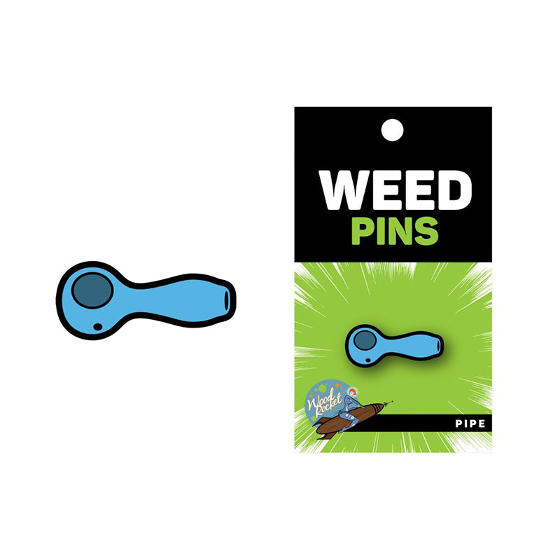 Weed Pin Blue Weed Pipe