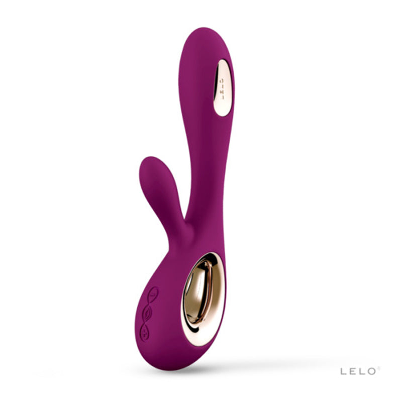 LELO SORAYA WAVE Rechargeable Rabbit Vibrator Deep Rose
