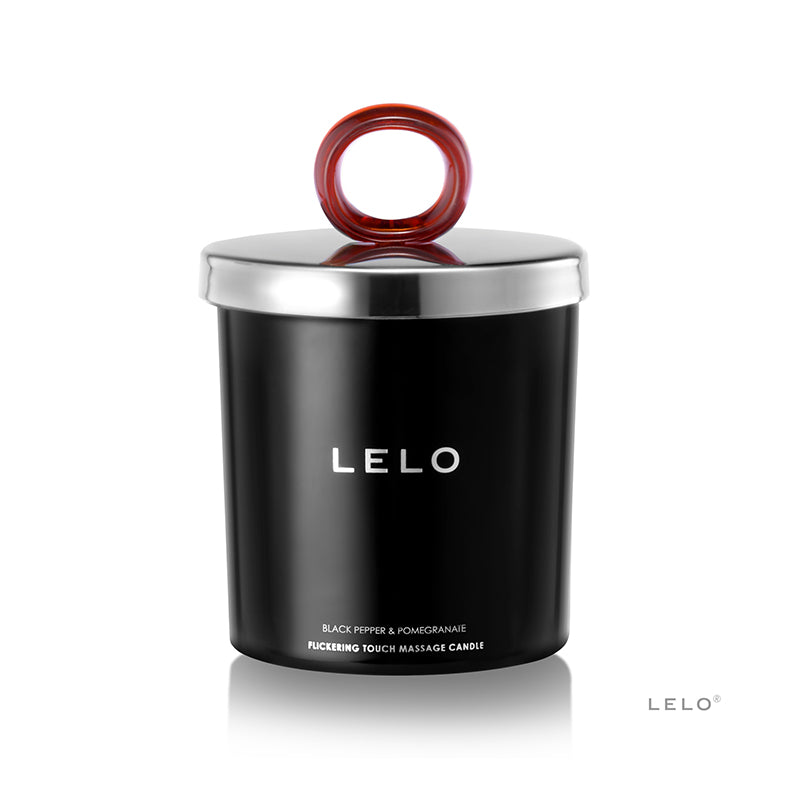 LELO Massage Candle - Black Pepper & Pomegranate Scent