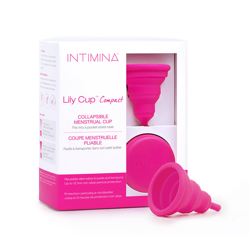 INTIMINA Lily Cup Compact Collapsible Menstrual Cup Size B