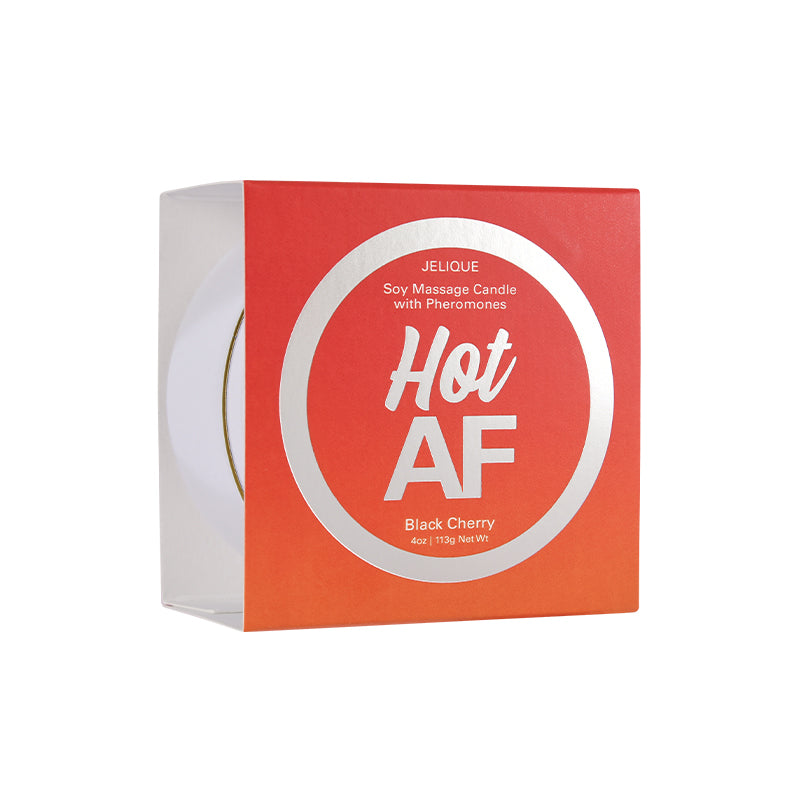 Hot AF Pheromone Massage Candle Black Cherry 4 oz/113 g